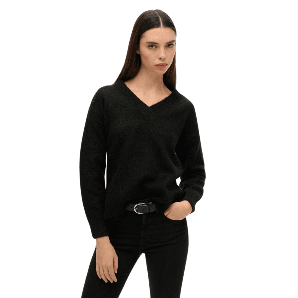 Superdry Oversized V Neck Jumper