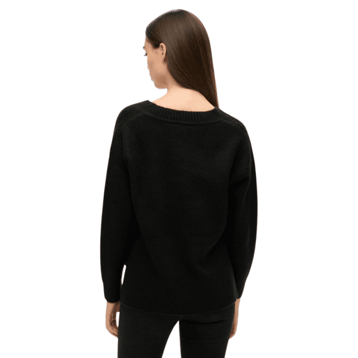 Superdry Oversized V Neck Jumper