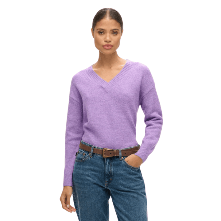 Superdry Oversized V Neck Jumper