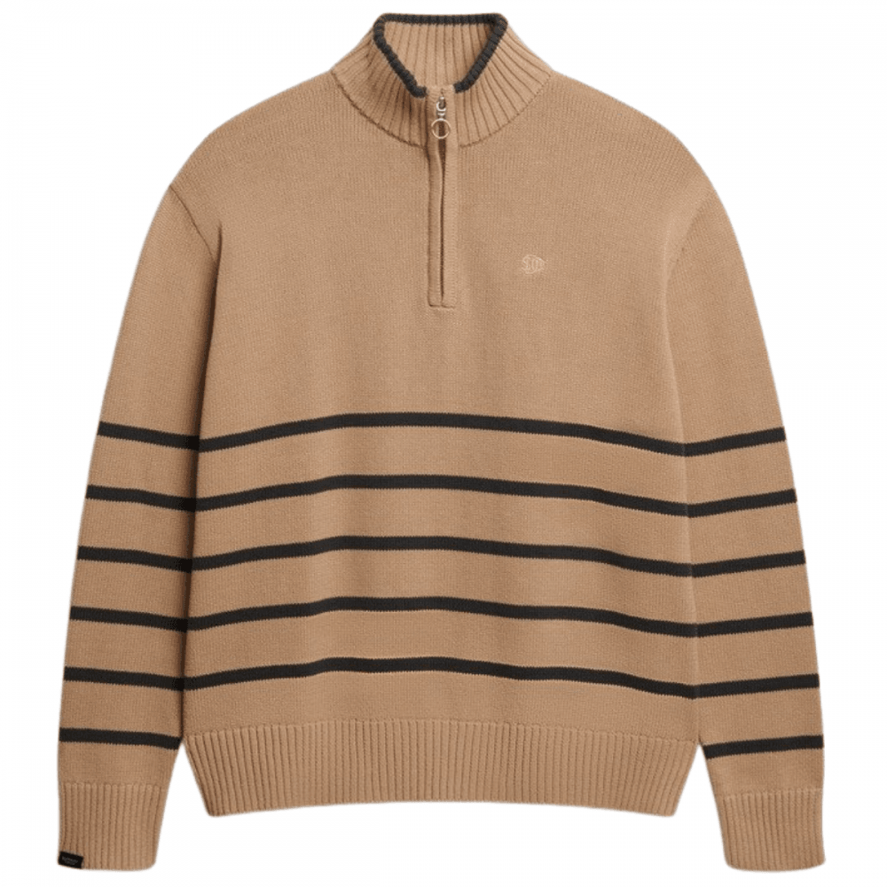 Superdry Knitted Half Zip Jumper