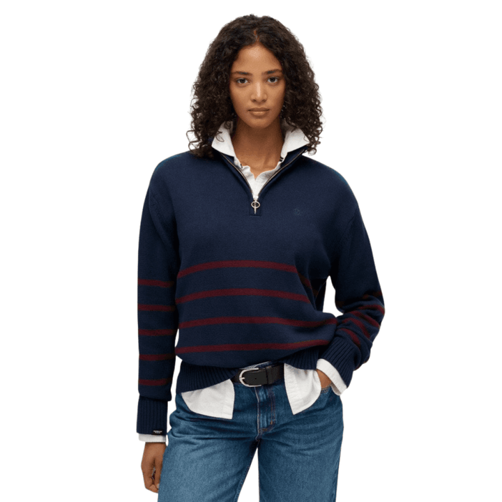 Superdry Knitted Half Zip Jumper