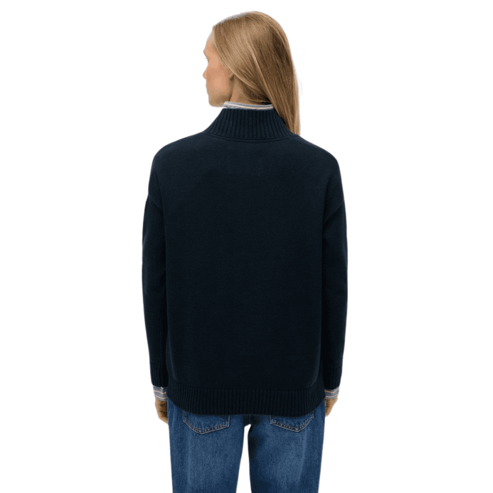 Superdry Slouchy Knitted Half Zip Jumper