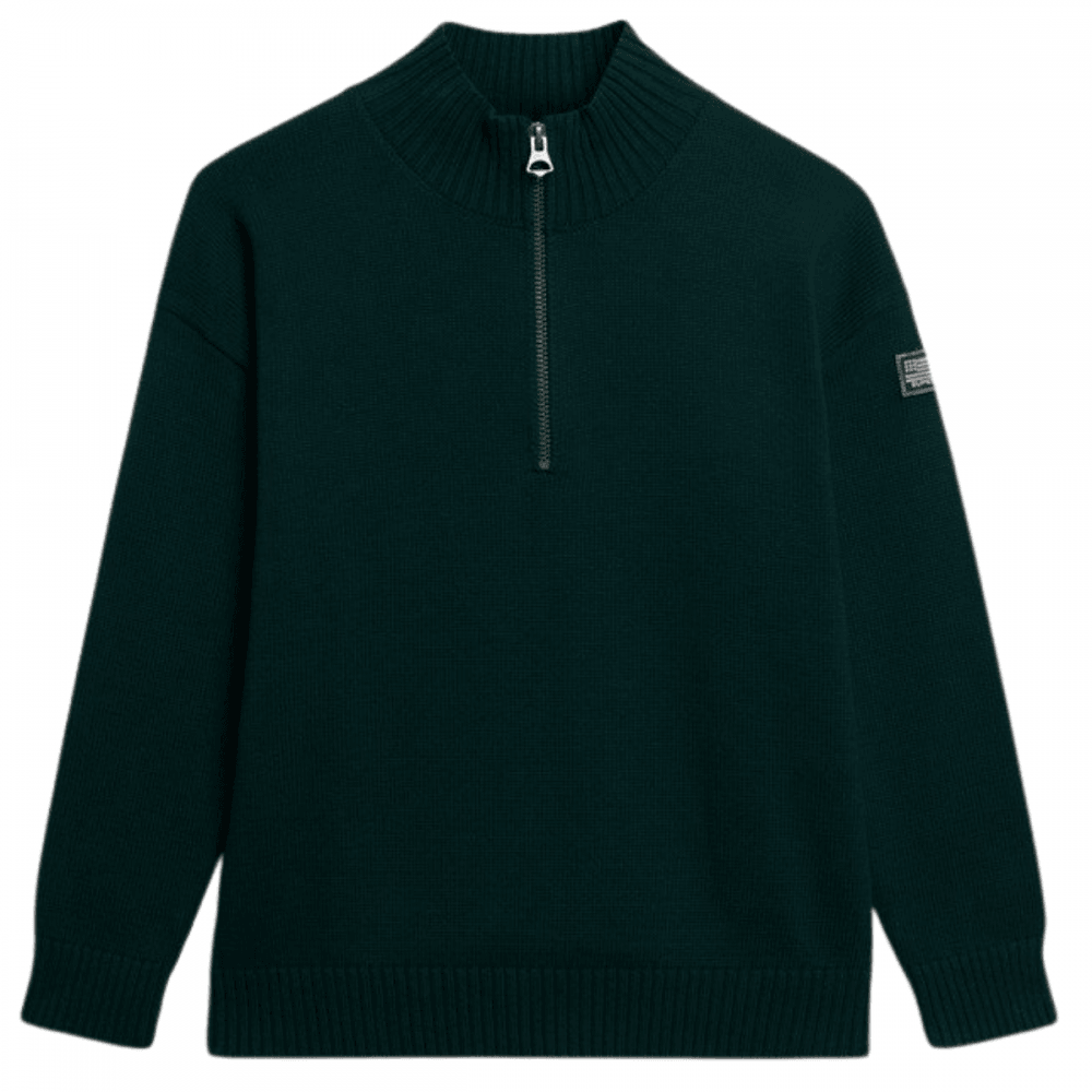 Superdry Slouchy Knitted Half Zip Jumper