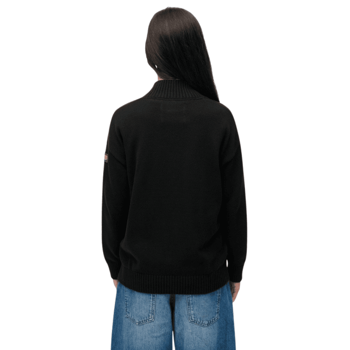 Superdry Slouchy Knitted Half Zip Jumper