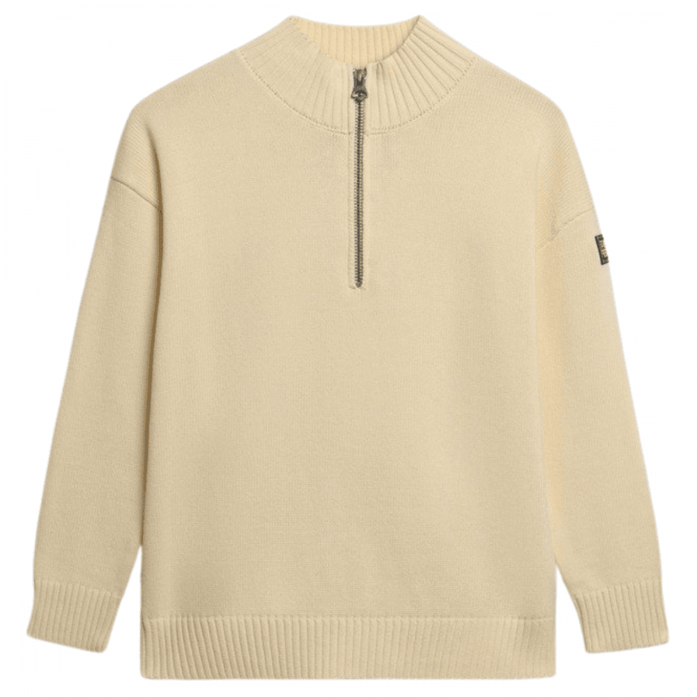Superdry Slouchy Knitted Half Zip Jumper