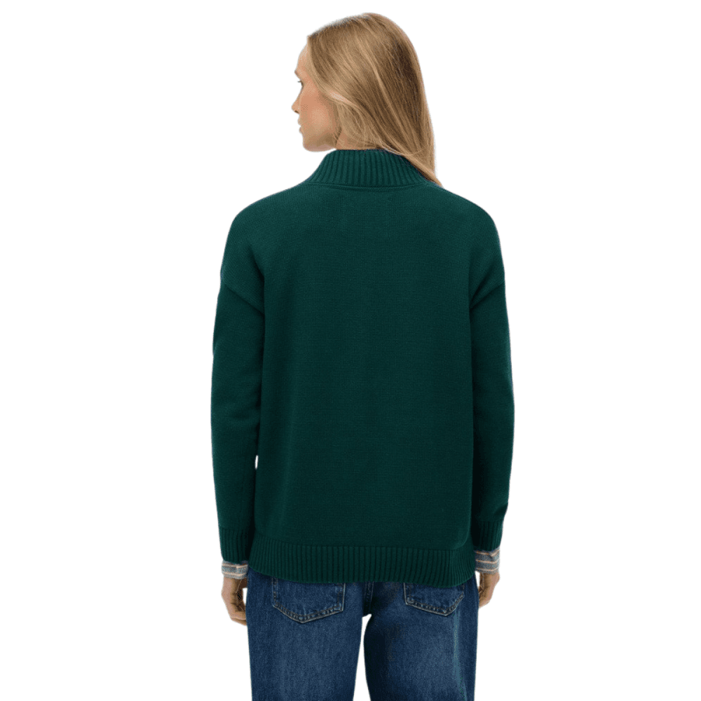 Superdry Slouchy Knitted Half Zip Jumper
