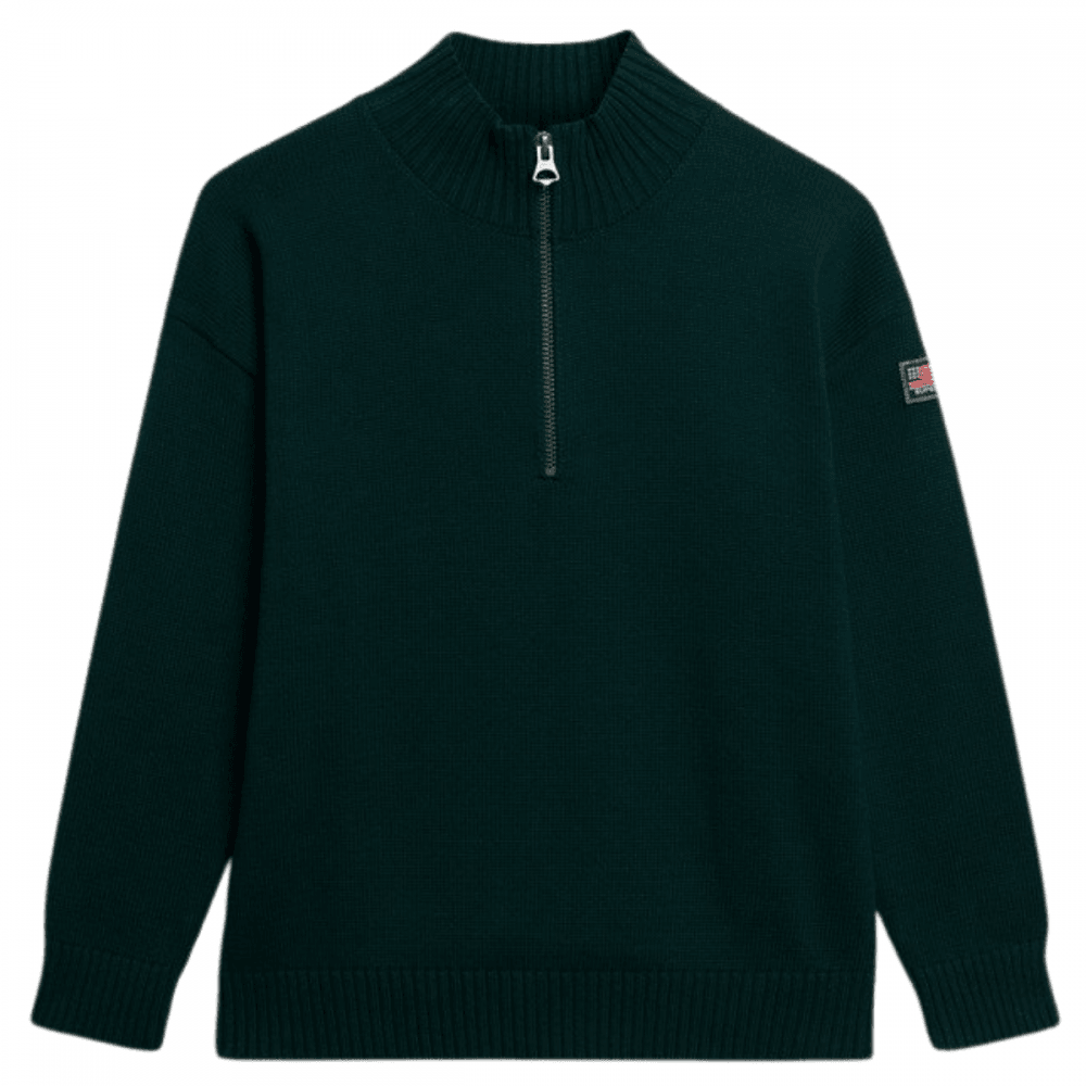 Superdry Slouchy Knitted Half Zip Jumper