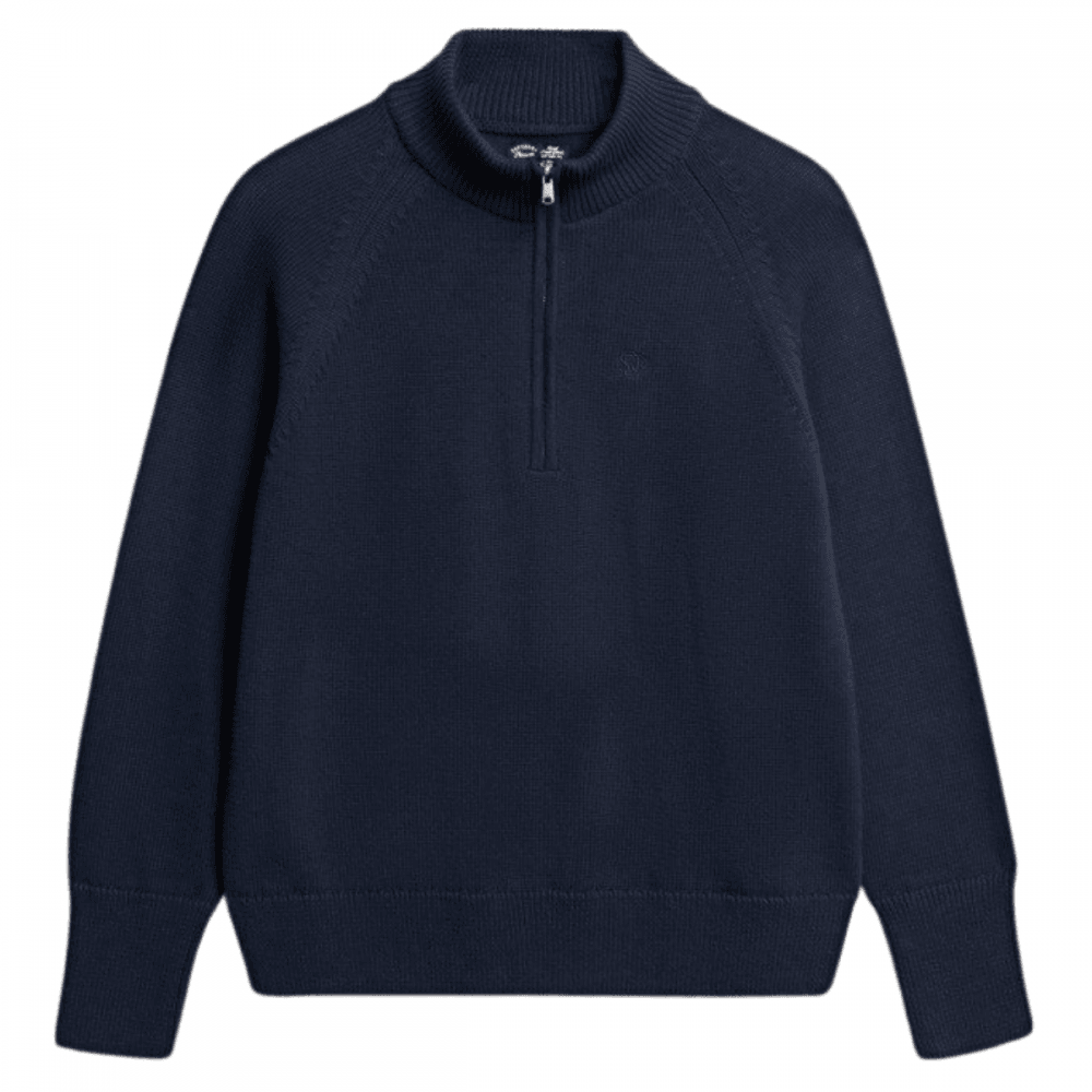 Superdry Classic Cotton Knit Half Zip Jumper