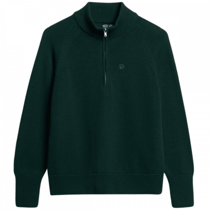 Superdry Classic Cotton Knit Half Zip Jumper