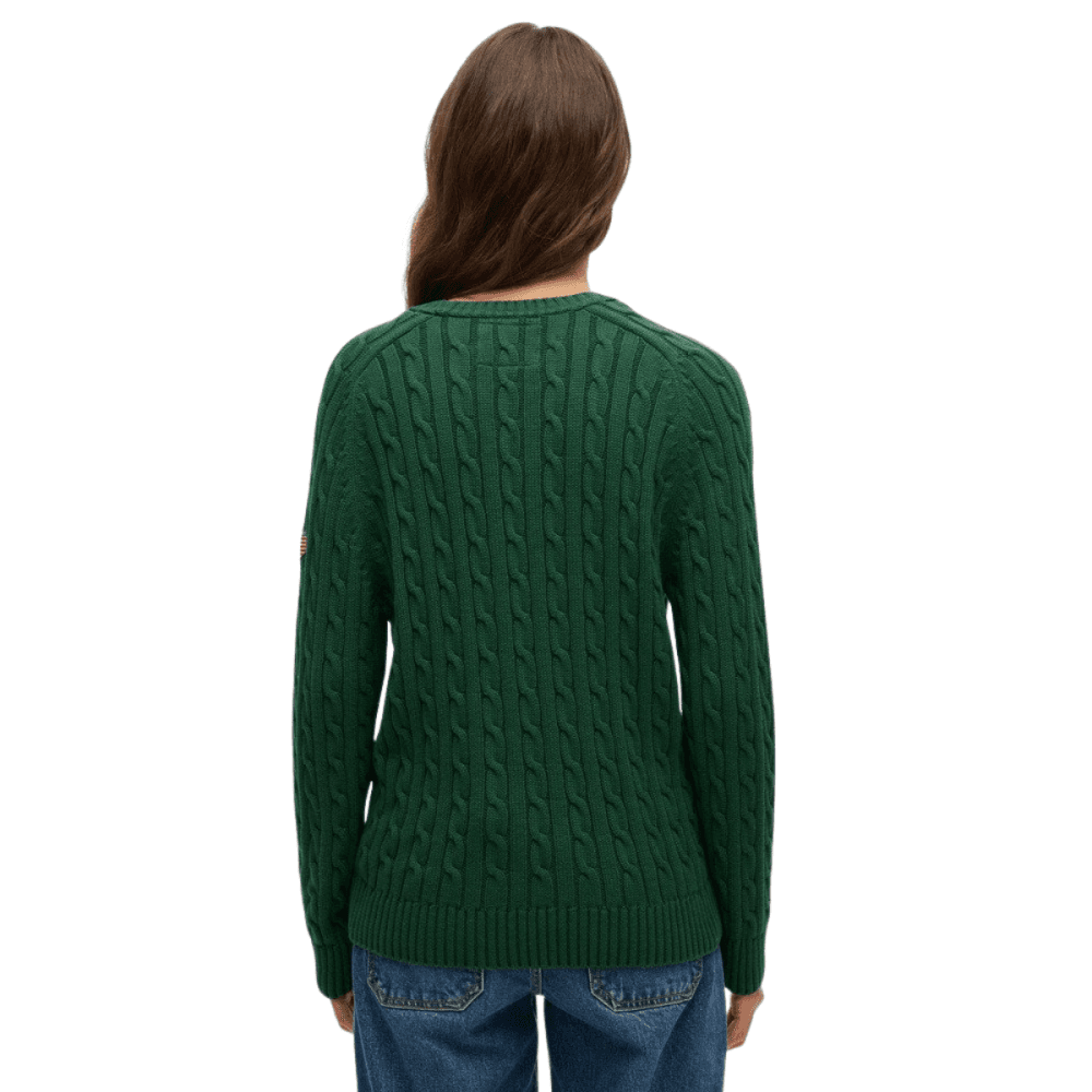 Superdry Slouchy Cable Knit Jumper
