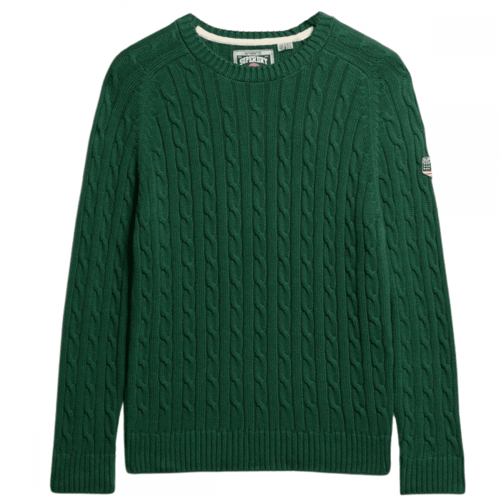 Superdry Slouchy Cable Knit Jumper