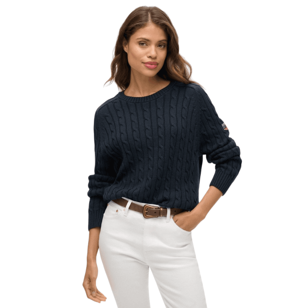 Superdry Slouchy Cable Knit Jumper