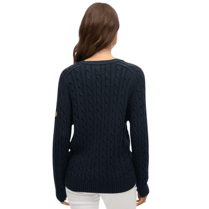 Superdry Slouchy Cable Knit Jumper