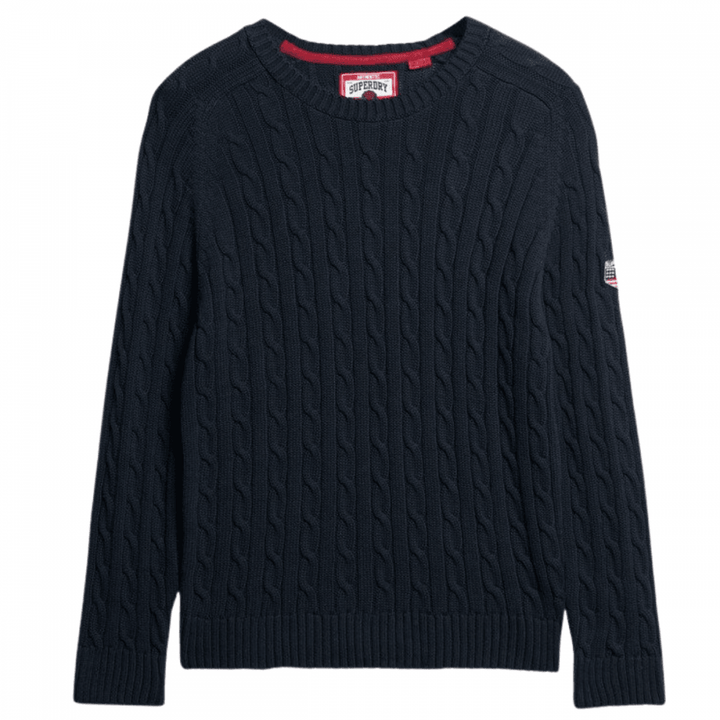 Superdry Slouchy Cable Knit Jumper
