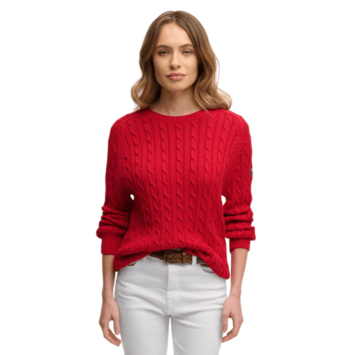 Superdry Slouchy Cable Knit Jumper