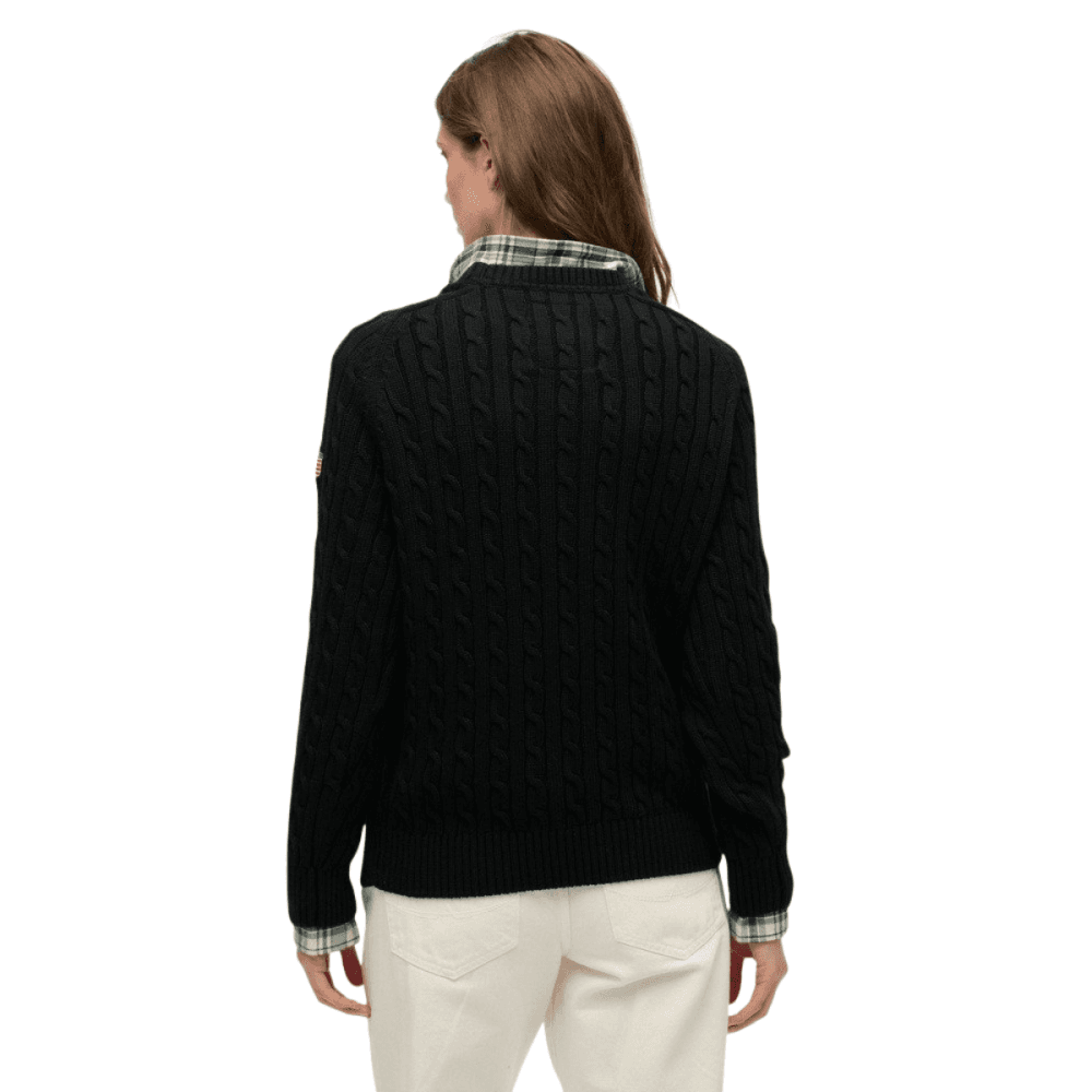 Superdry Slouchy Cable Knit Jumper
