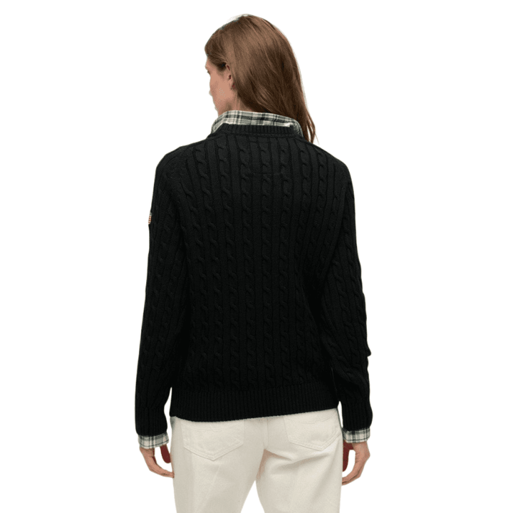 Superdry Slouchy Cable Knit Jumper