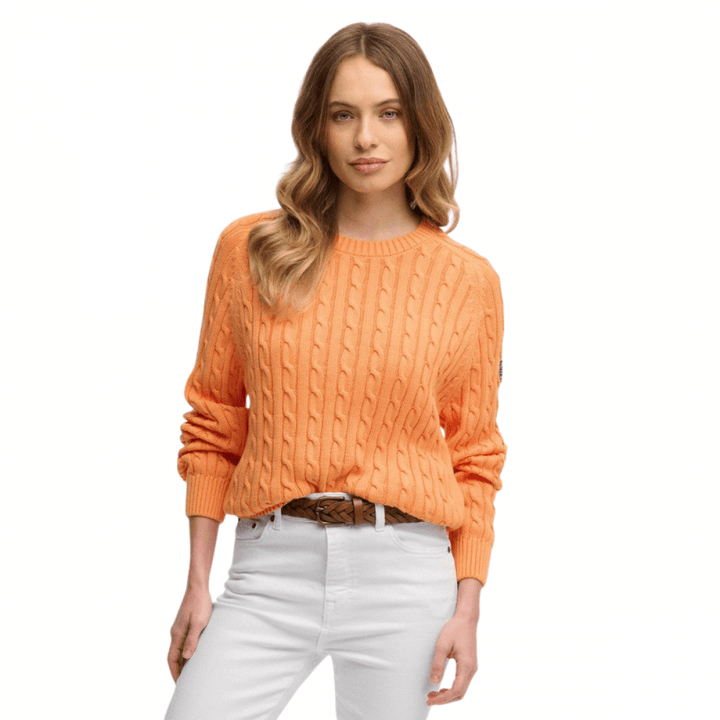 Superdry Slouchy Cable Knit Jumper