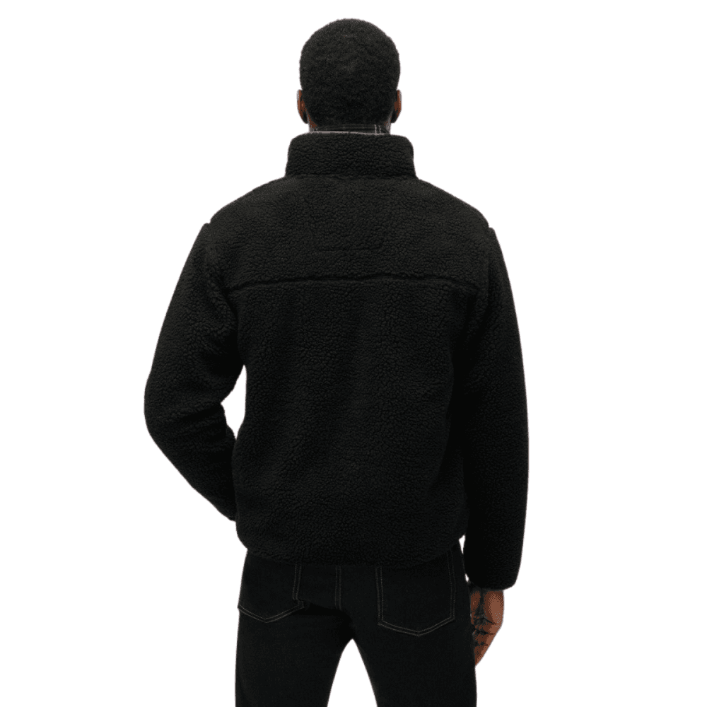 Superdry Vintage Retro Borg Fleece Jacket