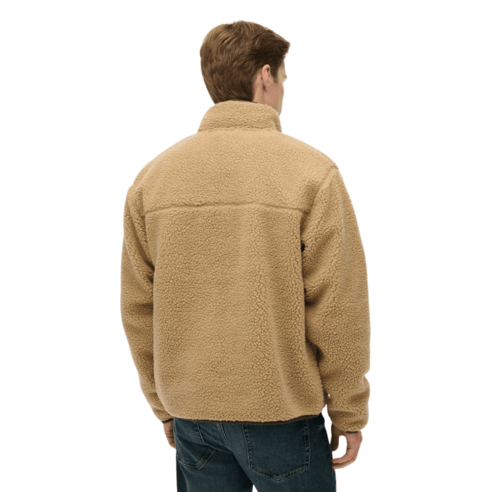 Superdry Vintage Retro Borg Fleece Jacket