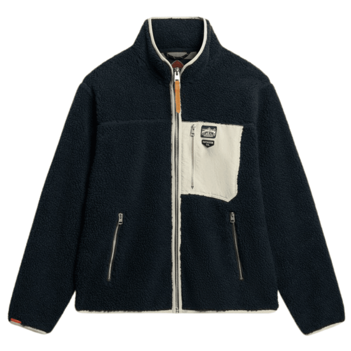 Superdry Vintage Retro Borg Fleece Jacket