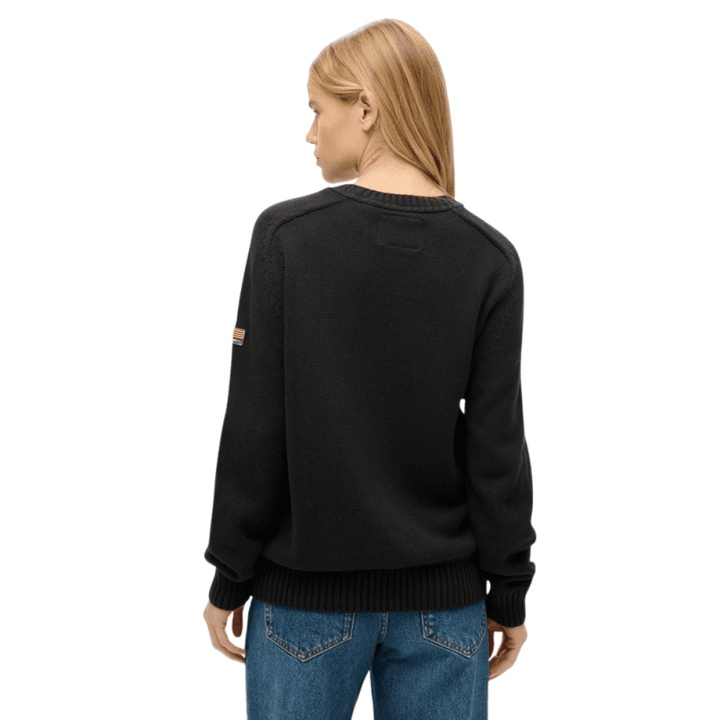 Superdry Slouchy Knitted Crew Jumper