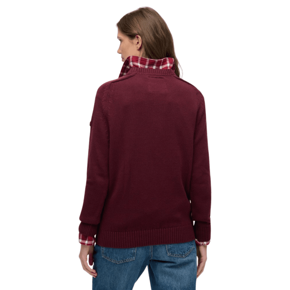 Superdry Slouchy Knitted Crew Jumper