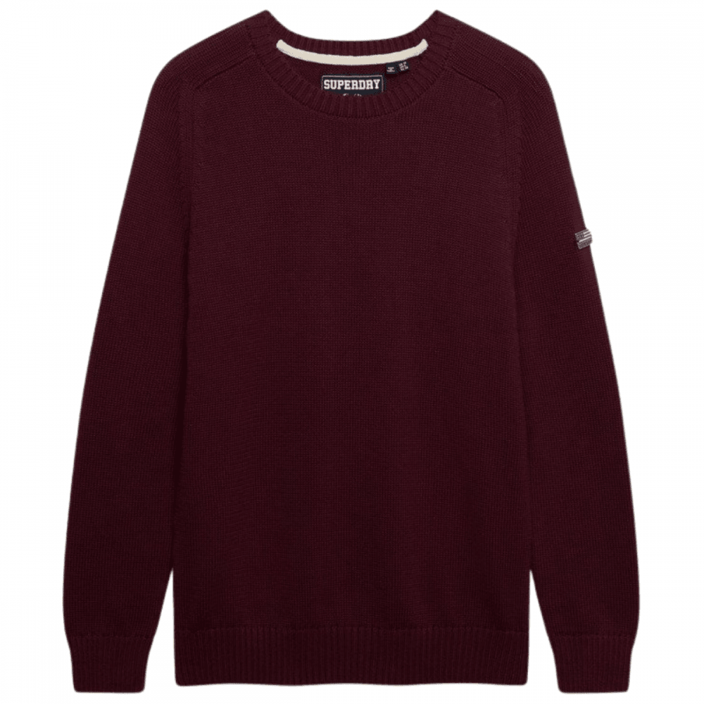 Superdry Slouchy Knitted Crew Jumper
