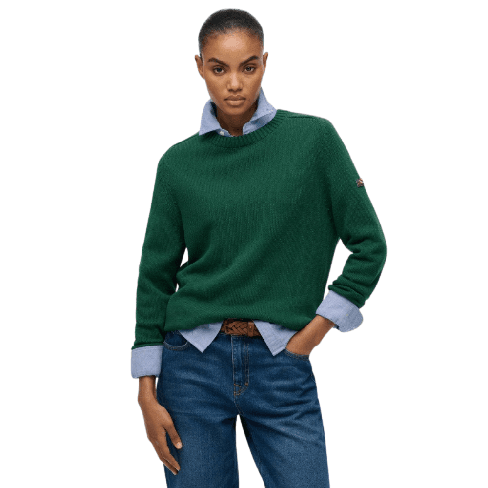 Superdry Slouchy Knitted Crew Jumper