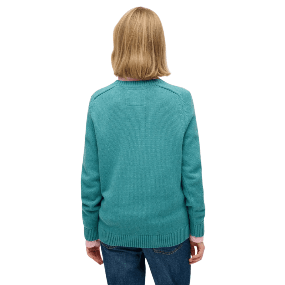 Superdry Slouchy Knitted Crew Jumper