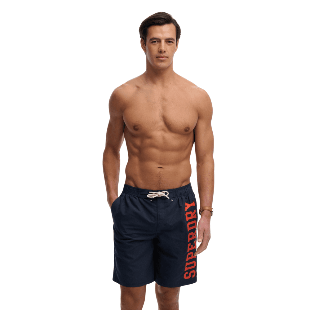 Superdry Logo 19-Inch Boardshorts