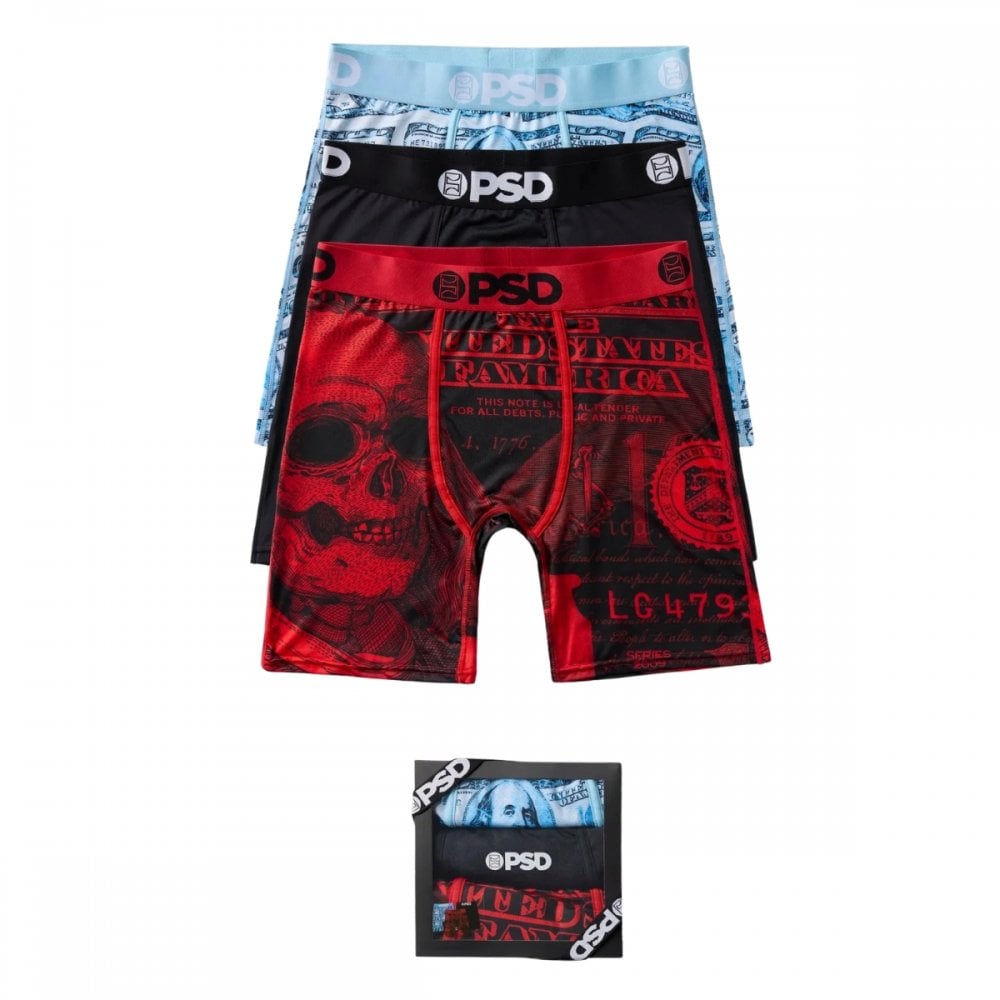 PSD Bens & Bones 3 Pack Boxer Briefs
