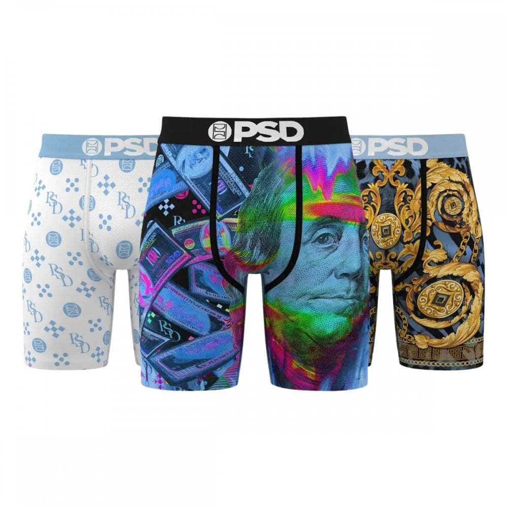 PSD Sky Vault 3Pk Boxer Briefs