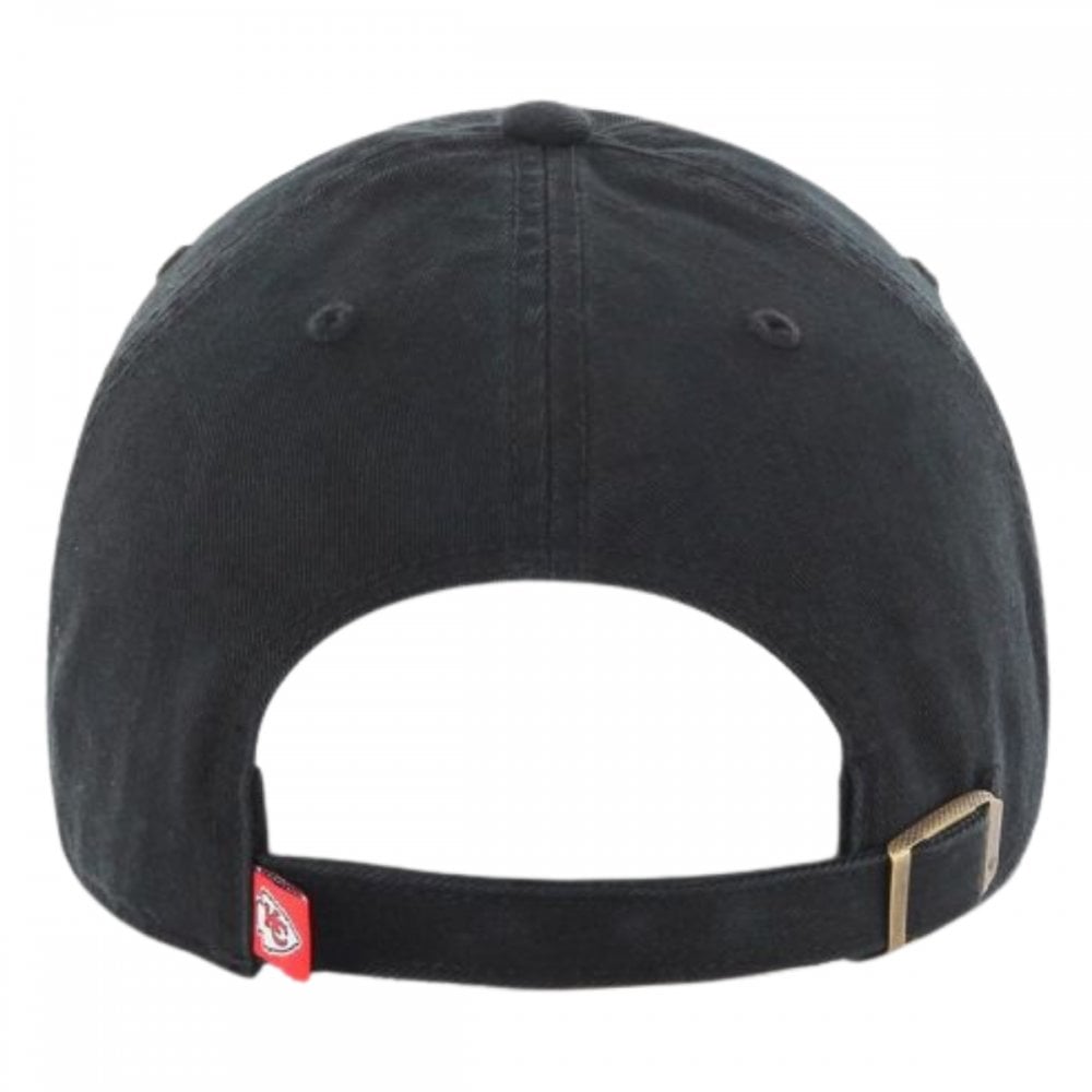 47 Kansas City Chiefs NFL Clean Up Baseball Cap Black