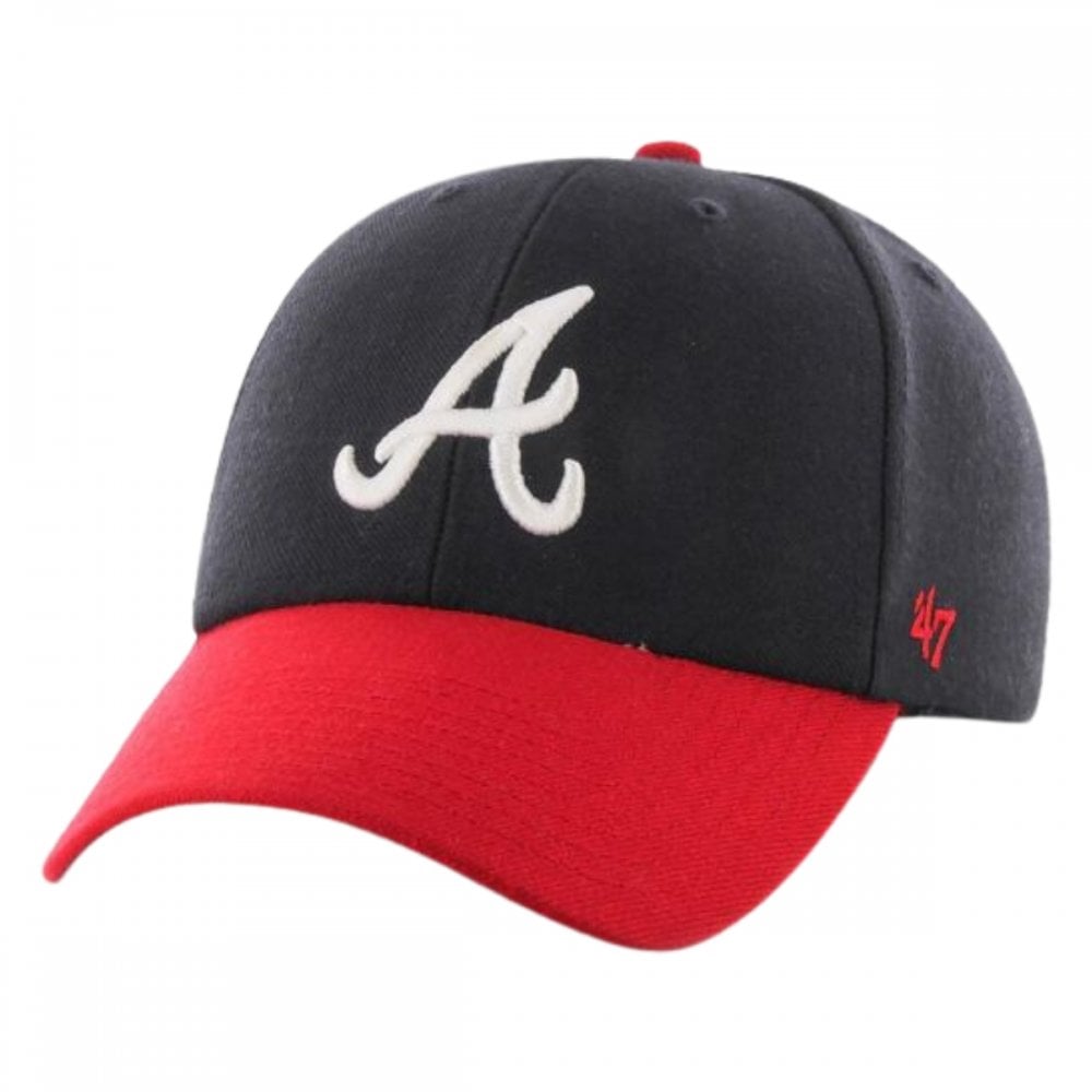 47 MLB Atlanta Braves MVP Cap Navy Red