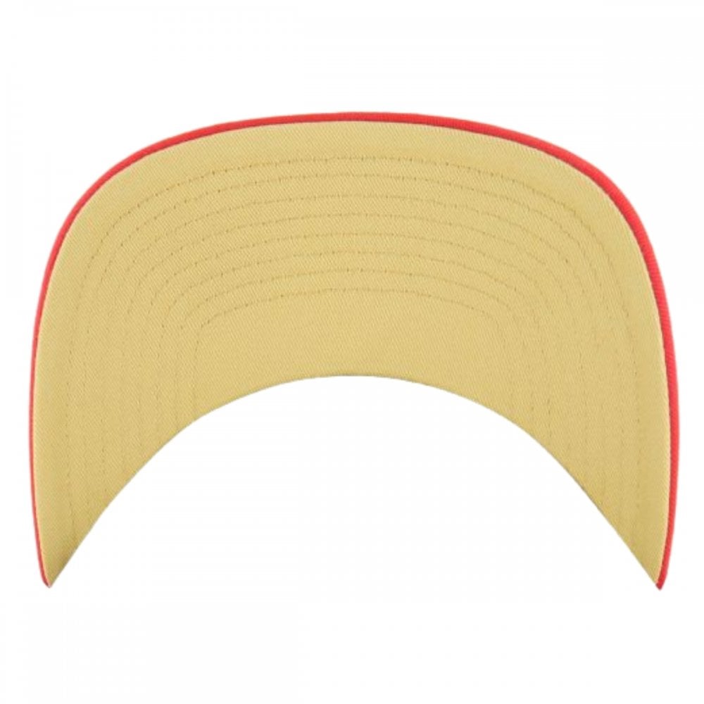 47 San Francisco 49ers Hardline Trucker Snapback Cap Red