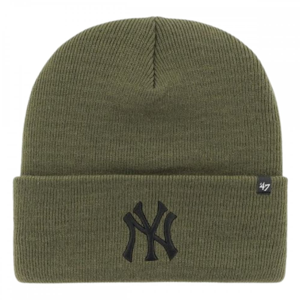 47 NY Yankees Haymaker MLB Cuff Knitted Hat Sandalwood Green