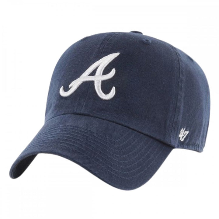 47 Altanta Braves Clean Up MLB Cap Navy