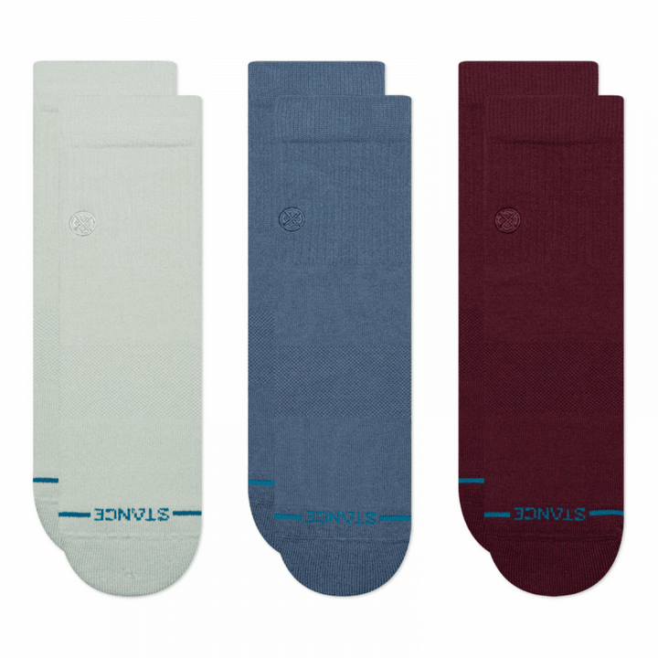 Stance Icon Quarter 3 Pack Socks