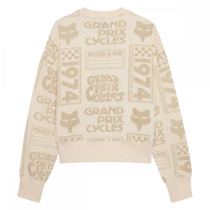 Fox Womens Circa 74 Oversized Fleece Crew