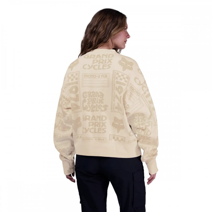 Fox Womens Circa 74 Oversized Fleece Crew