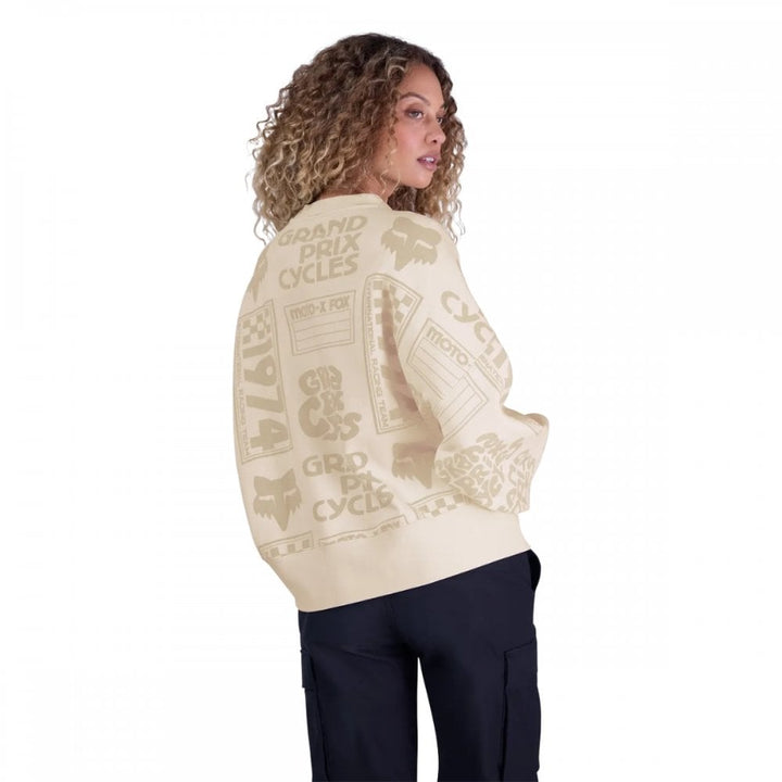 Fox Womens Circa 74 Oversized Fleece Crew