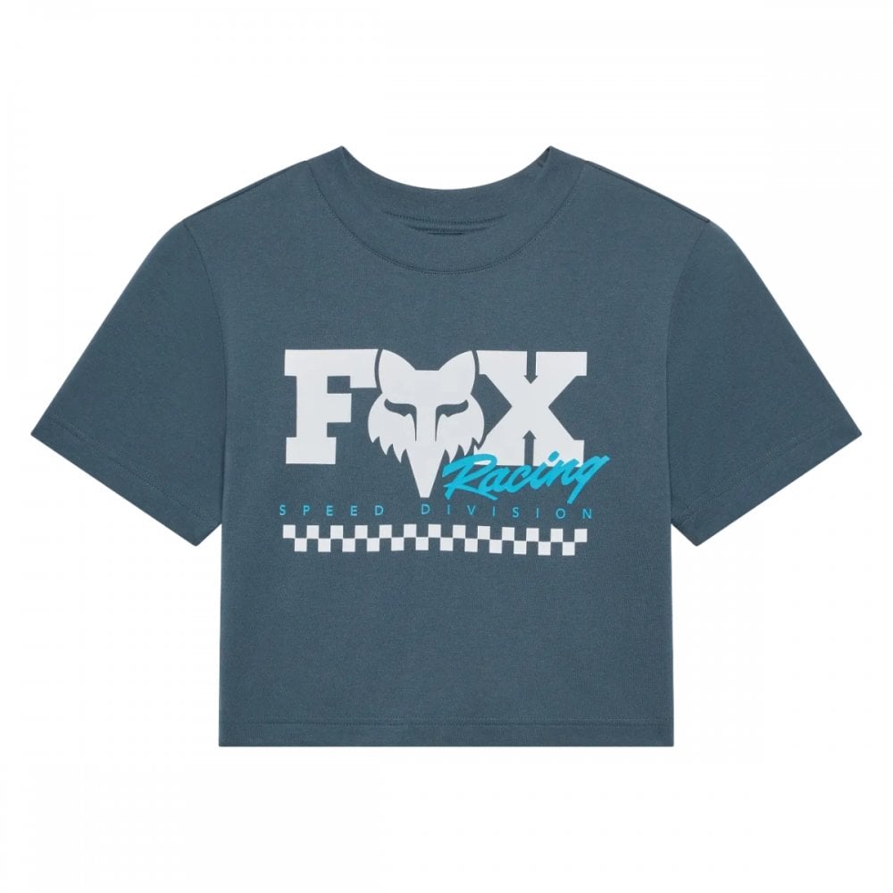 Fox Womens Checker S/S Baby Tee