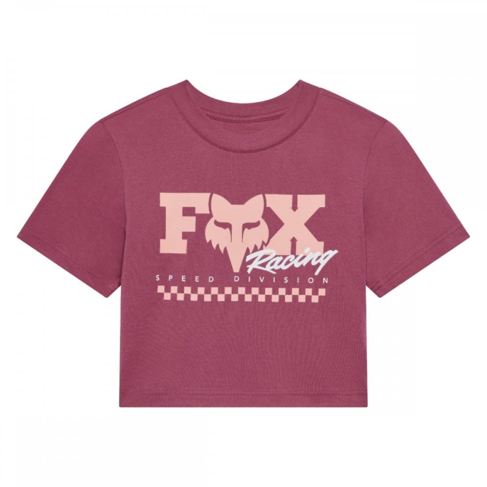 Fox Womens Checker S/S Baby Tee