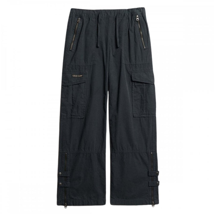 Superdry Low Rise Wide Leg Cargo Pants