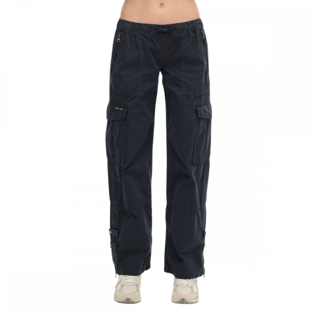 Superdry Low Rise Wide Leg Cargo Pants