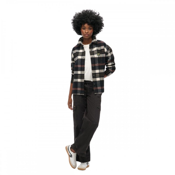 Superdry Low Rise Wide Leg Cargo Pants