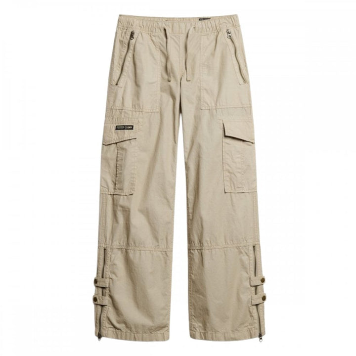 Superdry Low Rise Wide Leg Cargo Pants