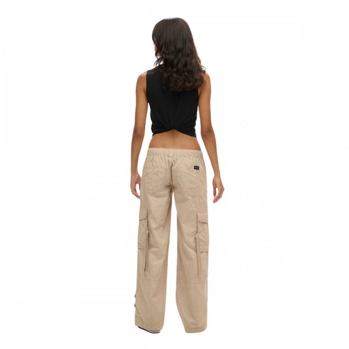 Superdry Low Rise Wide Leg Cargo Pants
