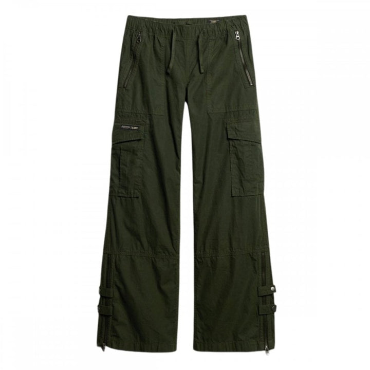 Superdry Low Rise Wide Leg Cargo Pants